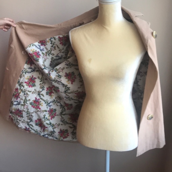 Sundance Anthropologie beige cotton jacket Sz S - Picture 4 of 6